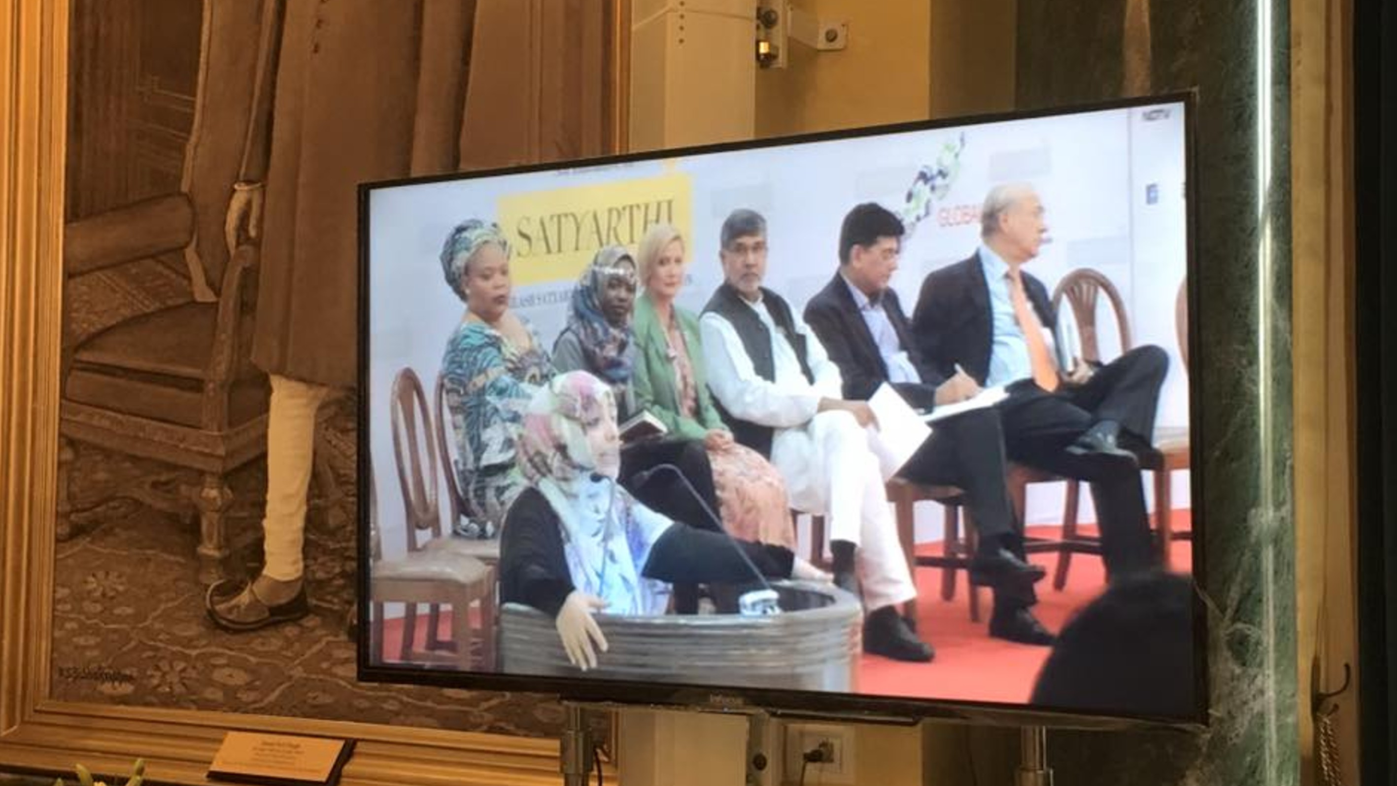 Mrs. Tawakkol Karman’s speech at Children Summit of Nobel Laureates and Global Leaders held - New Delhi